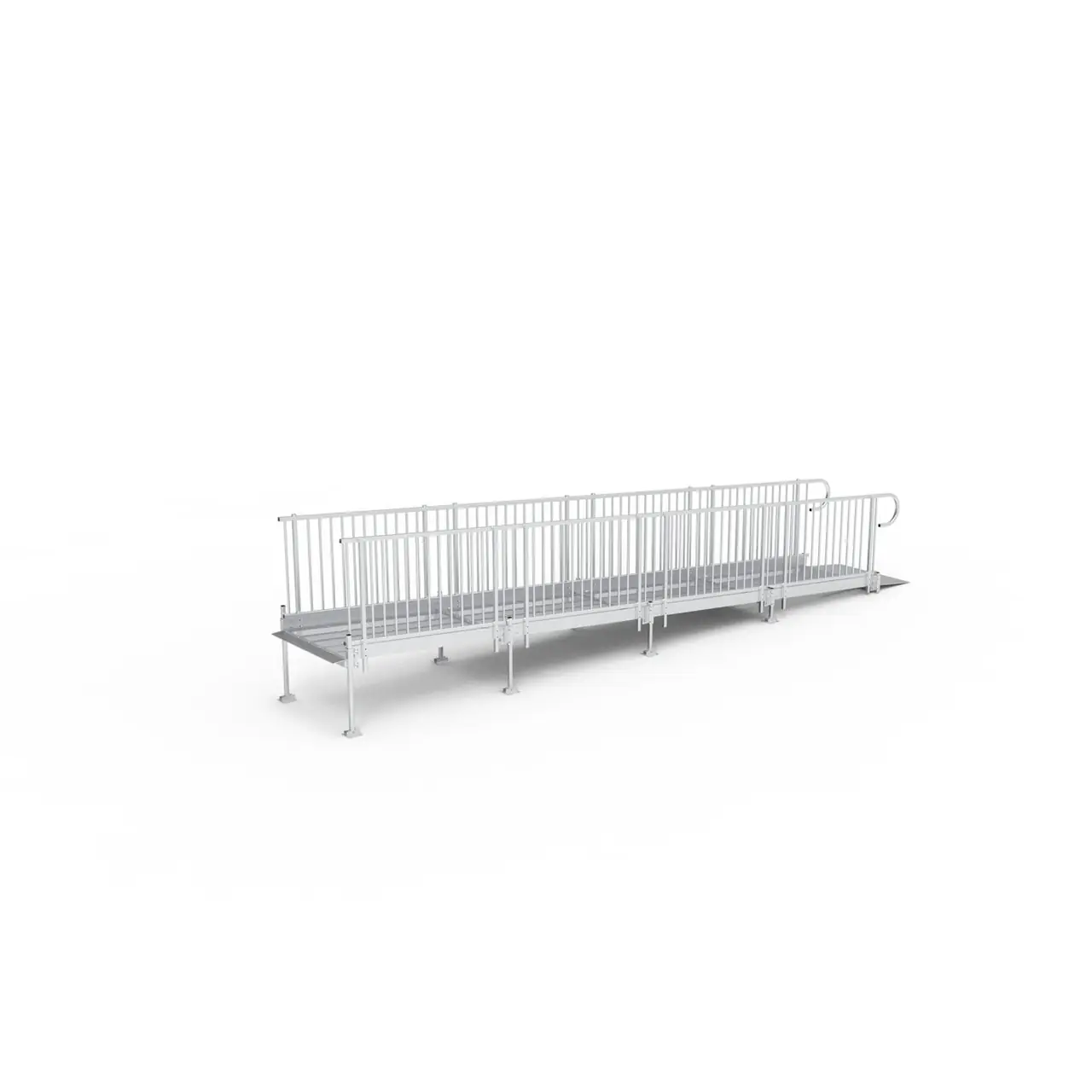 Rampe droite barrotins — vue en angle