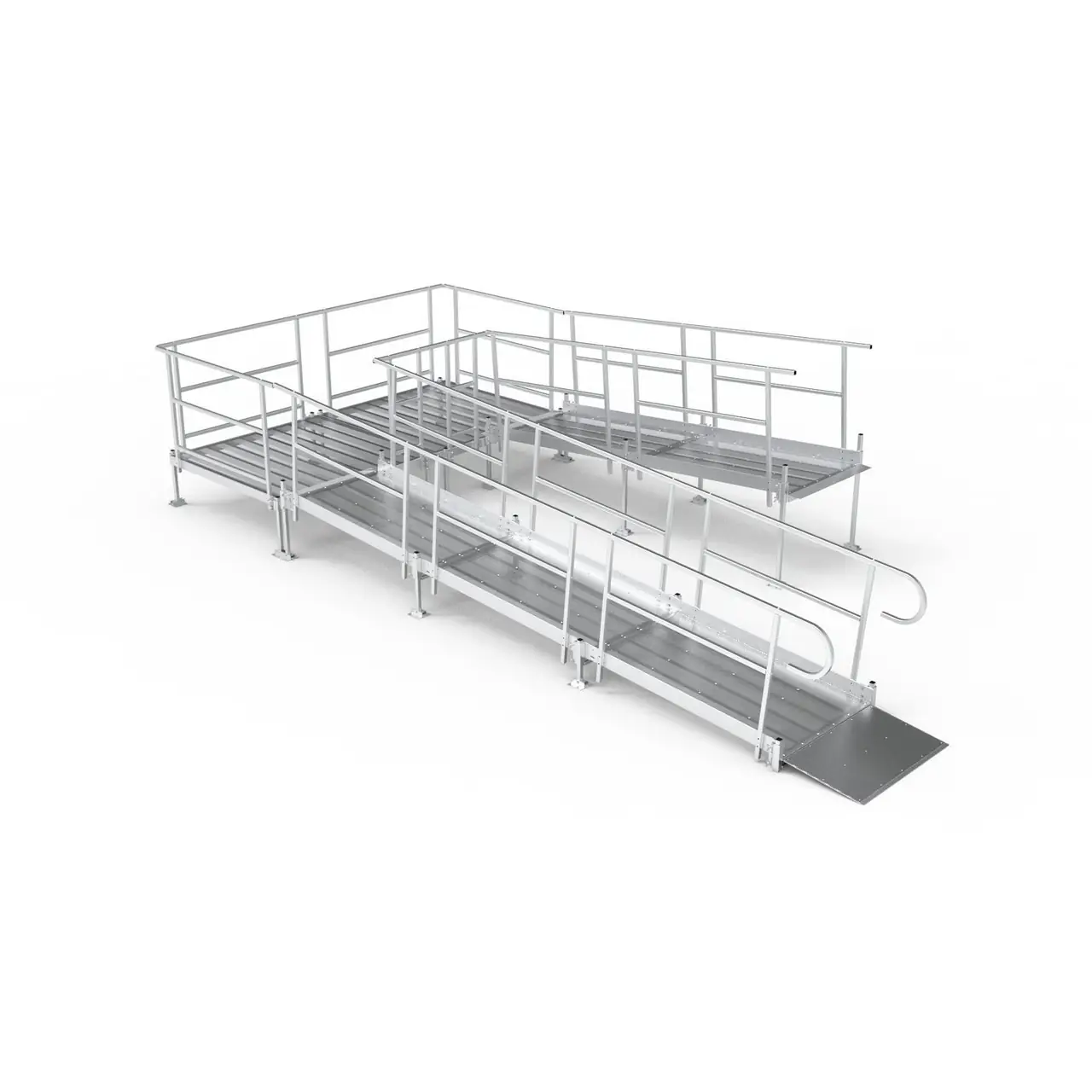 Rampe en U standard — vue de face