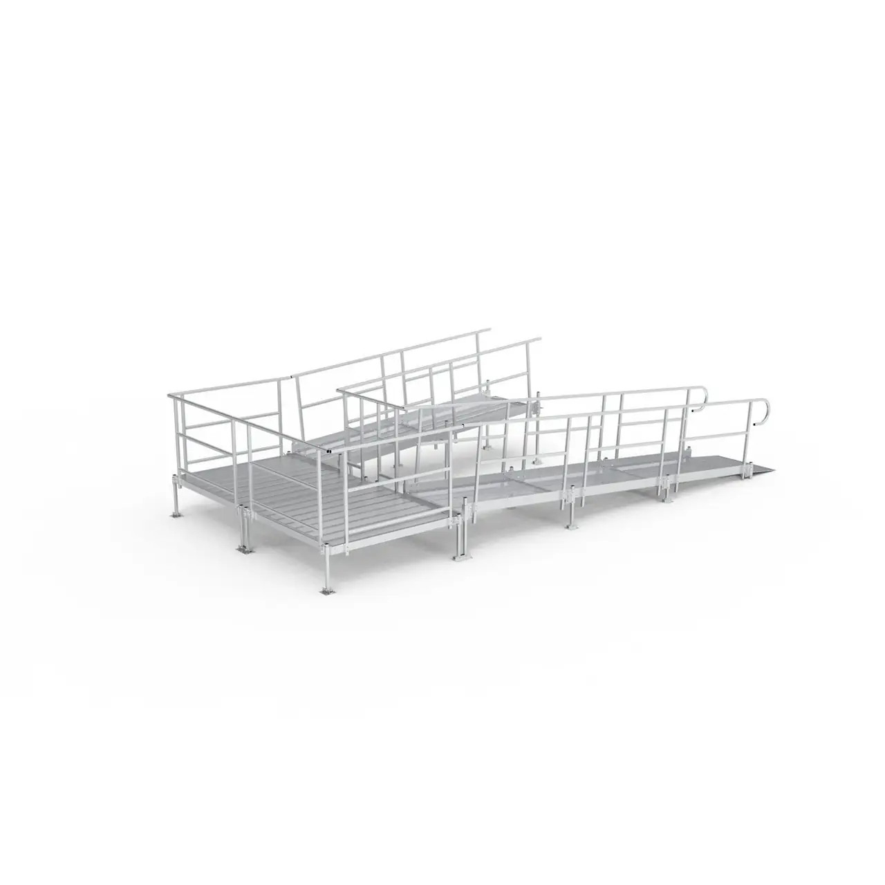 Rampe en U standard — vue en angle