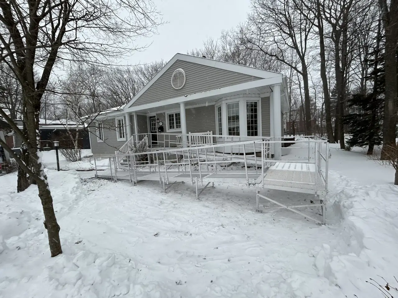 Rampe en U standard — usage 4 saisons hiver